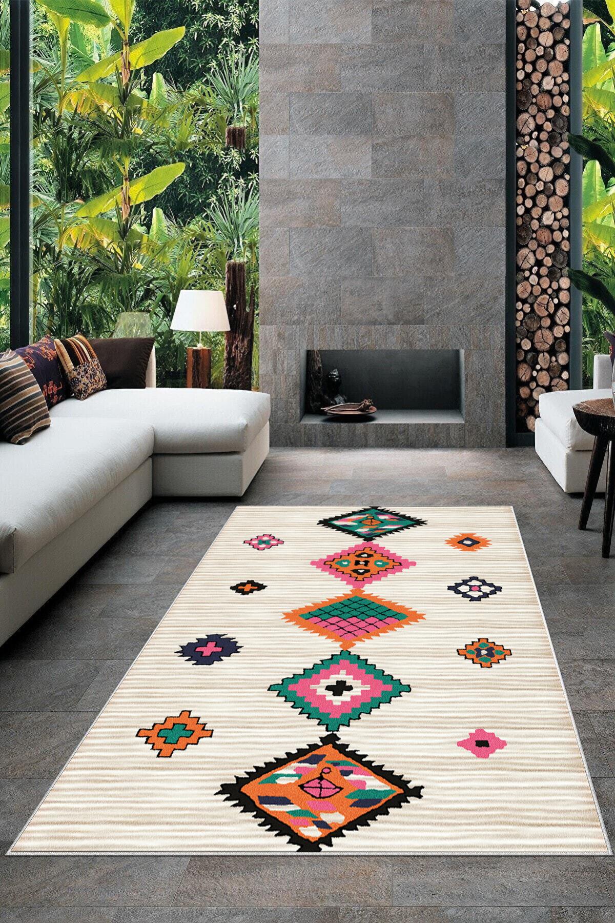 

Моющийся нескользящий напольный ковер и дорожка для гостиной с цифровой печатью