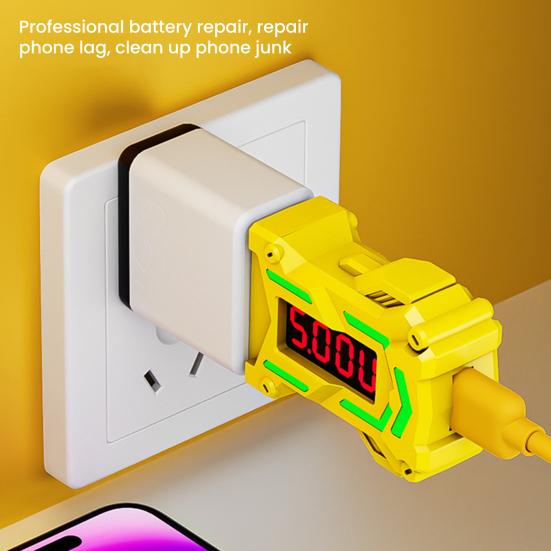 USB Current Voltage Charging Detector Multi-Device Phone Battery Optimizer with Real-Time Voltage Monitor To Fixes Lag And Extends Battery Life