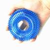 Multifunctional Dog Spiky Toy Durable Dog Teething Toy Spiky Training Ring  for Small Medium Dogs