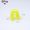 5Pcs Simulation Mini Plastic Stools Small Chairs Model 1/12 Dollhouse Furniture Set Dolls House Decor Pretend Play Toy For Kids
