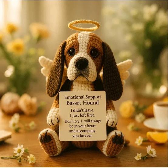 Yorkie Memorial Crochet Pattern Emotional Support Project Sympathy Gift for Dog Lovers Healing Craft for Coping with Pet Loss