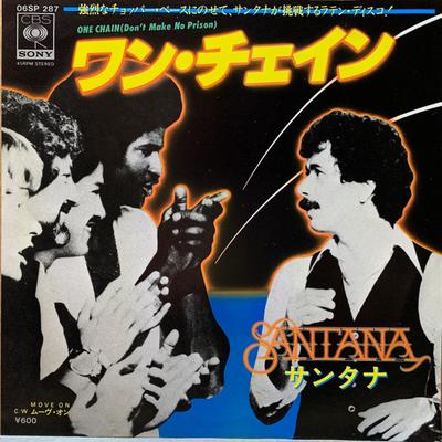 7inch Record SANTANA  One Chain Dont Make A Prison  M 06SP287 CBSSony 1978 Japan Rock Used