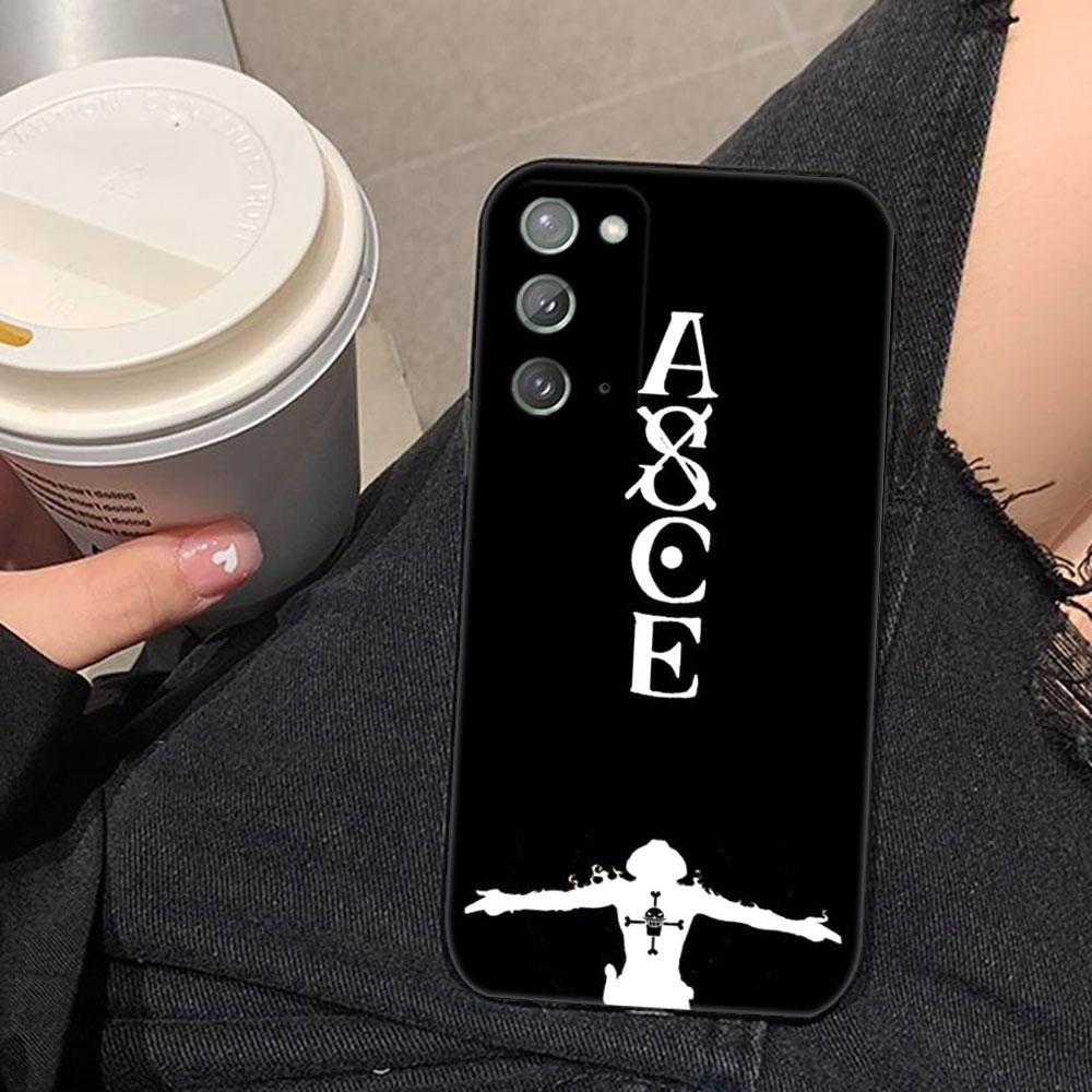 

Manga One Piece Luffy Ace Phone Case For Samsung NOTE 20 10 M23 M53 A80 A70 A50 A30 A24 A13 A12 A07 A06 A05S A04 A03S A03 Cover Samsung A03S