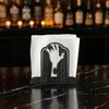 Halloween Napkin Holder, Wood Tombstone Hand Napkin Holder, Decorative Paper Towel Stand for Kitchen Dining Table Party Decor