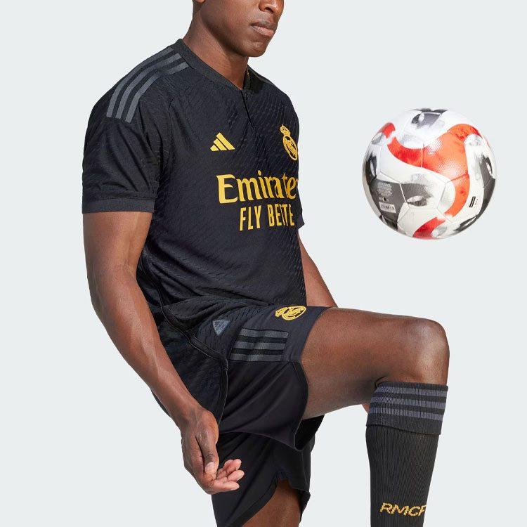Adidas Real Madrid Soccer Jersey Men's Black IQ4923