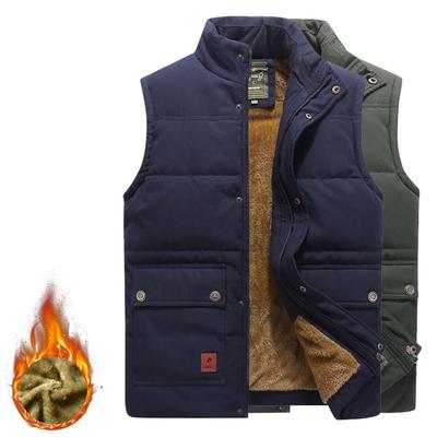 Fashion Warm Waistcoat Fleece Vest Men Clothing Winter Vest Jackets Fur Men's Sleeveless Coat