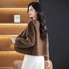 Autumn and Winter Thickened Short Jacket Women's High-end Warm Fur Jacket