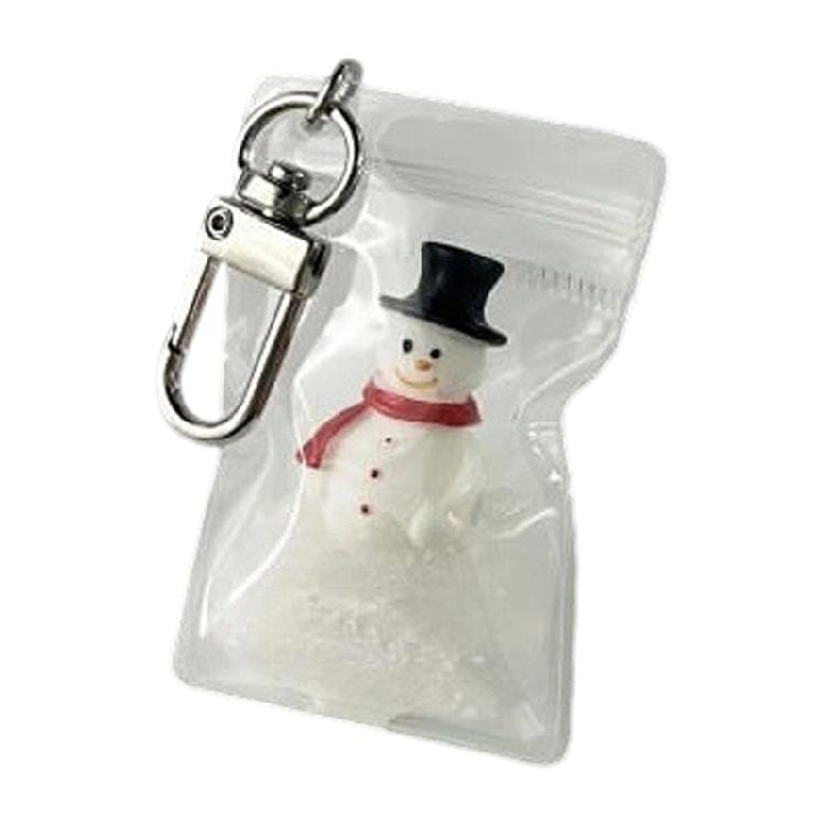 Practical Festival Snowman Key Holder Hanging Ornament for Holiday Gifting Christmas Presents Winter Accessory Decors
