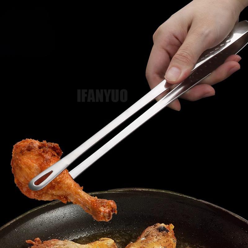 Multifunction Barbecue Tongs Food Tongs Food Clip Kitchen Gadgets Stainless Steel Churrasco Tweezers Clip Buffet BBQ Tools