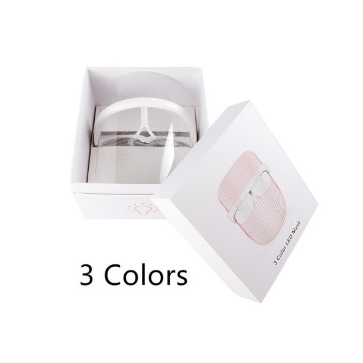 

7-цветная светодиодная фотонная маска для красоты для домашнего использования: Инструмент для омоложения кожи English Packaging