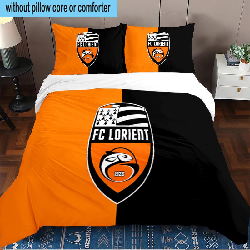 Lorient Crest Design 3PCS Bedding set,Ideal for1pc Duvet Cover And 2pcs Pillowcases Perfect for Christmas gift,Ideal for Bedroom, Dormitory