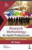 Kniha Research Methodology for Health Professionals : Including Proposal, Thesis & Article Writing, Research Funding and Plagiarism