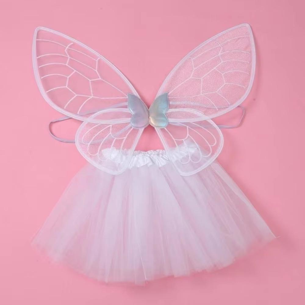 Colorful Angel Fairy Butterfly Wings Back Decorations Decorative Wings  Princess Cosplay Costume