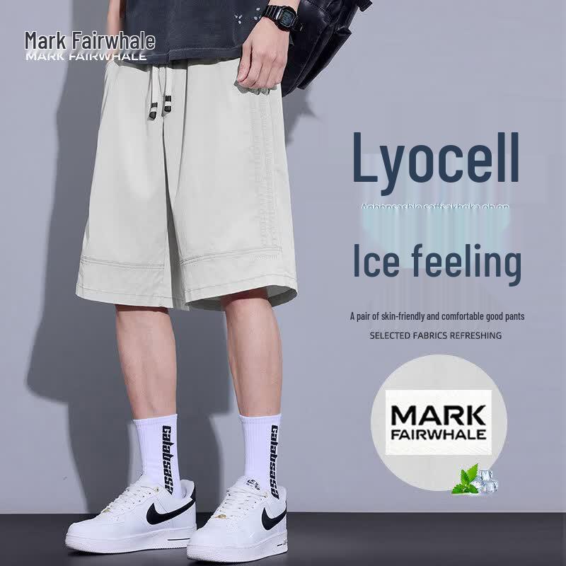 MARK FAIRWHALE Men s Tencel Blend Athletic Shorts XL