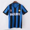 Camiseta de Aficionado Retro del Inter de Milán Camiseta de Fútbol Clásica Edición Vintage de la Plantilla Uniforme de Fútbol para Hombre