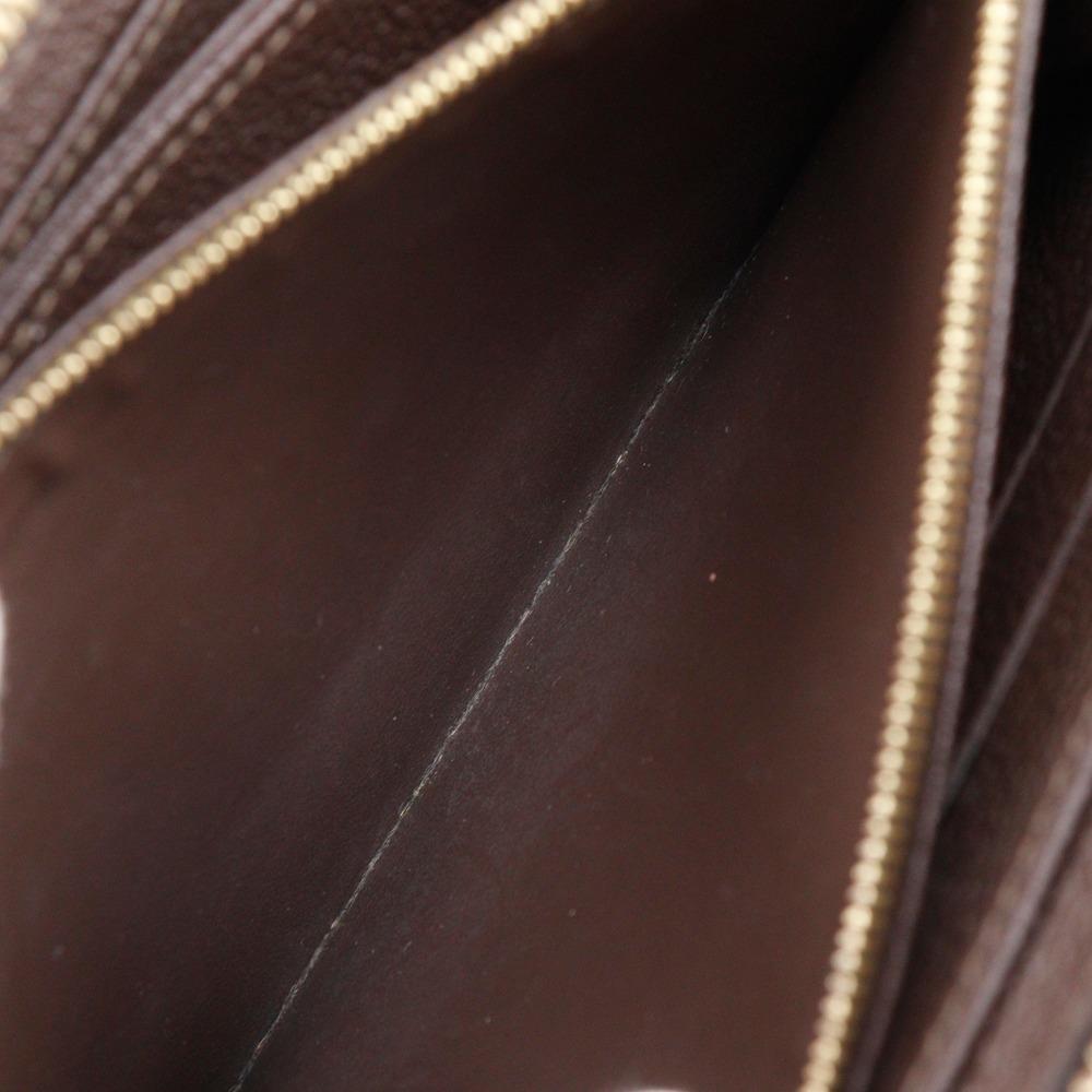 LOUIS VUITTON Portefeiulle Scrett Ron Purse M93436 Ombre Brown Monogram Ann Platt unisex Used