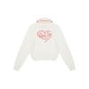 New MLB Boston Red Sox Heart Collection Knitwear Women's Cream 3FKPH0144-43CRS