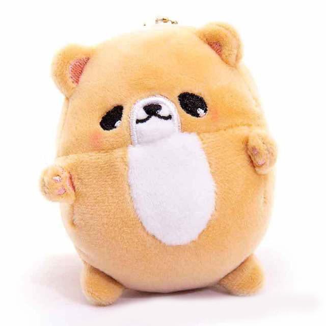10cm Cute Shiba Inu Plush Doll Keychain Pendant Children's Toy Plush Animal Creative Christmas Birthday Gift