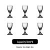 WJ Junsanqi Crystal Glass Small Liquor Cups Set