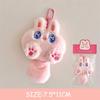 Portachiavi simpatico peluche a forma di gatto con la coda lunga, kawaii, bambola giocattolo, ciondolo per borsa, portachiavi, accessori per donne, ragazze, coppie
