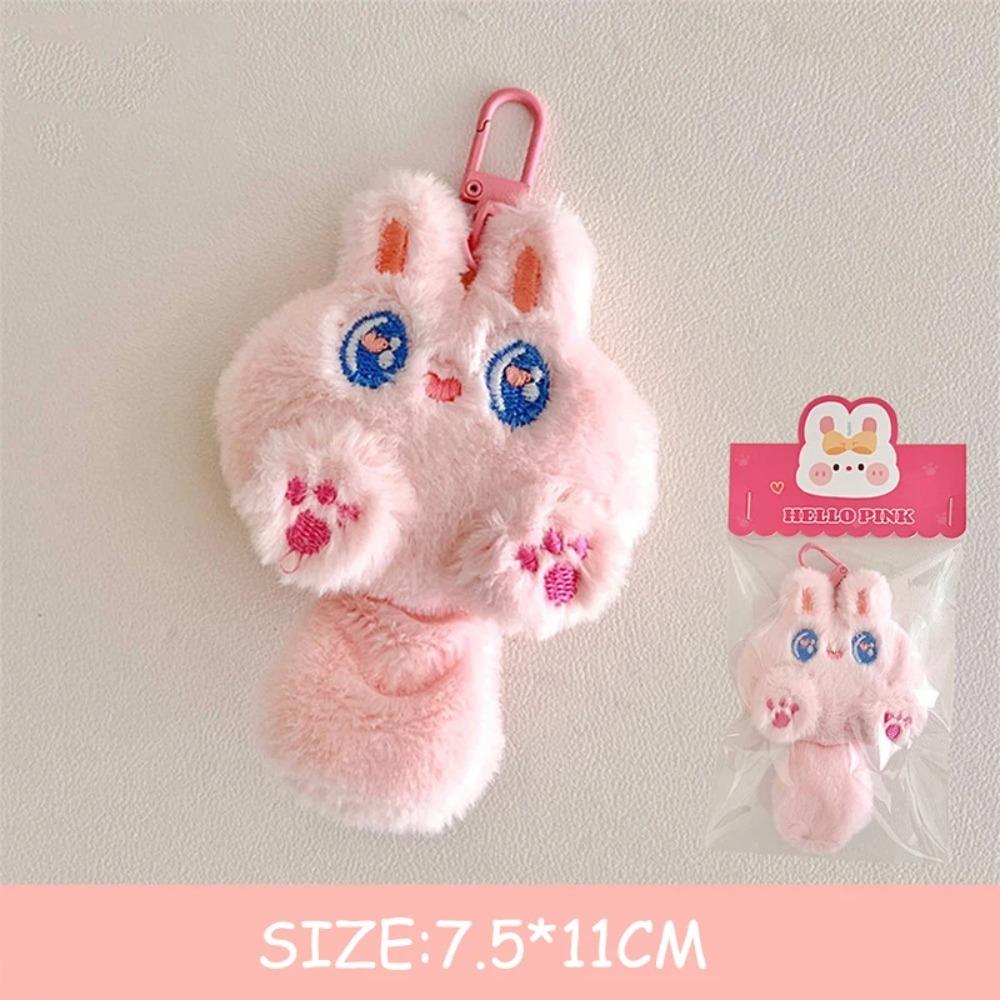 Portachiavi simpatico peluche a forma di gatto con la coda lunga, kawaii, bambola giocattolo, ciondolo per borsa, portachiavi, accessori per donne, ragazze, coppie