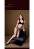 1D Ultra-Thin Seamless Anti-Snagging Transparent Silk Pantyhose - Black Tights