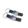 For BMW 1pcs Leather Car Metal Keychain Car Badge Key Ring For Bmw M Sticker E46 E90 F20 E60 E39 F10 X1 X3 X4 X5 X6 X7 Car Acces