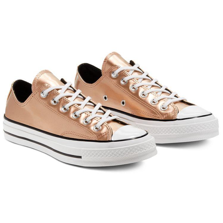 Converse 1970s Chuck Taylor All Star Slip Resistant Low Top Skate Shoes Women Sneaker Rose-Gold 568799C