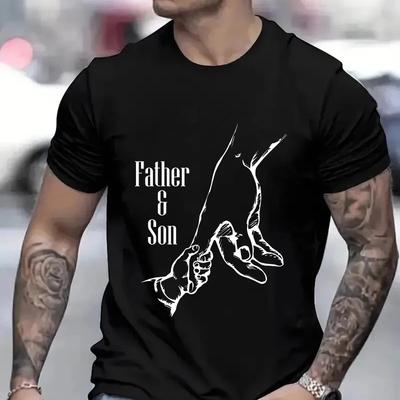 Väter und Sohn T-Shirts Papa Lustiges Geschenk Neuheit T-Shirts Geburtstag Herren T-Shirt für Papa Von Sohn Tochter T-Shirts Kurzarm Tops