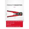 Crimper Cable Cutter Adjustable Automatic Wire Stripper Multifunctional Stripping Crimping Pliers Terminal Hand Tool