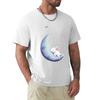 Moon T-Shirt Custom T Shirt Anime Tshirt Tops Luxury Clothes Men