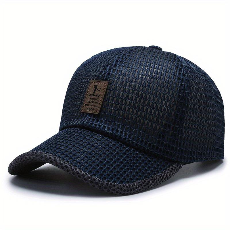 Mens Trucker Sun Hat Women Mesh Breathable Baseball Sports Cap