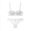 French Embroidered Lace Underwear Thin Cotton Half Cup Small Breasts Gathered Bra Big Anti-sagging Sexy Bra