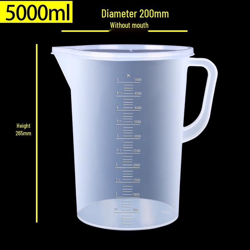 Plastic Measuring Cup with Scale for Kitchen, Baking, and Milk Tea Shops