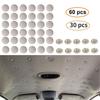 10/30/60PCS Car Roof Headliner Repair Button Roof Repair Rivets Auto Roof Snap Rivets Retainer with Installation Tool