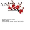 Wooden Holiday Door Corner Sign Christmas Frame Decor, Santa Reindeer Topper Indoor Art Ornament, Creative Table EdgeDecoration for Home Shop