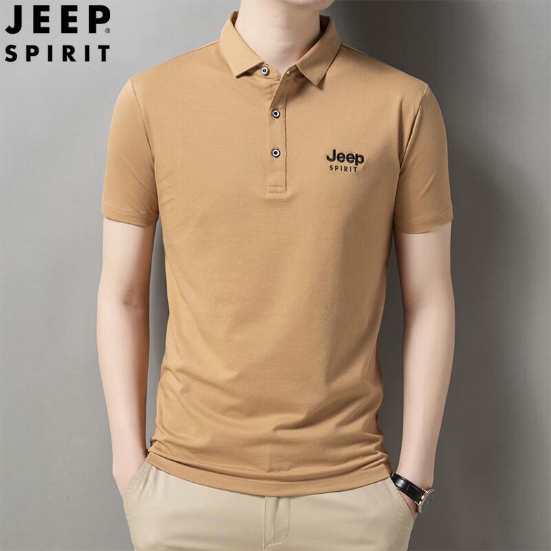 JEEP SPIRIT Men s Short Sleeve Polo Shirt 3XL