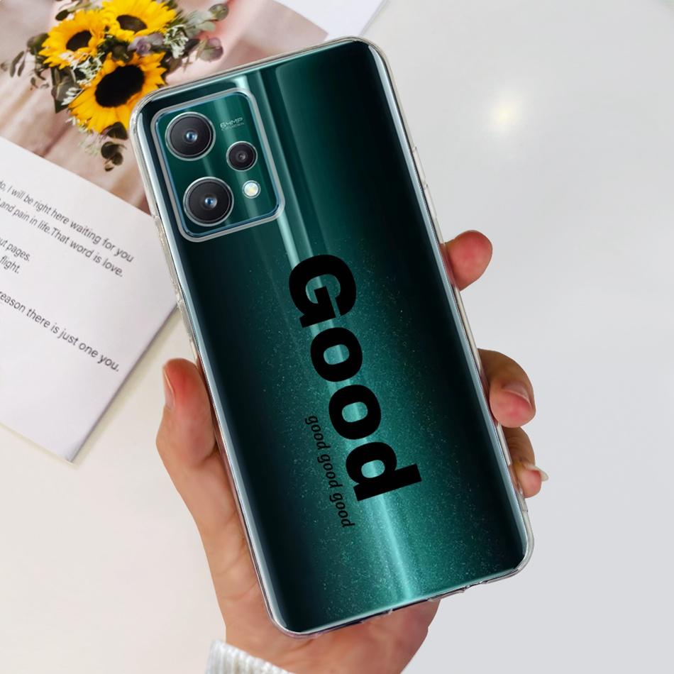 For Realme 9 Pro 5G Phone Case Realme 9Pro RMX3471 RMX3472 Elegant Printing Soft Silicone TPU Back Cover