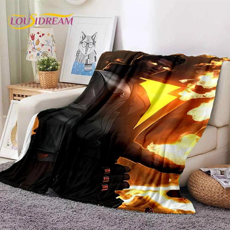 3D Newest VALORANT Cartoon Game Soft Flannel Blankets,Throw Blanket Comfortable Blanket for Picnic Beds Sofa Home Bedroom Gifts