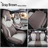BYD Song Plus EV Seat Covers: Four-Season Linen Full Coverage Cushions