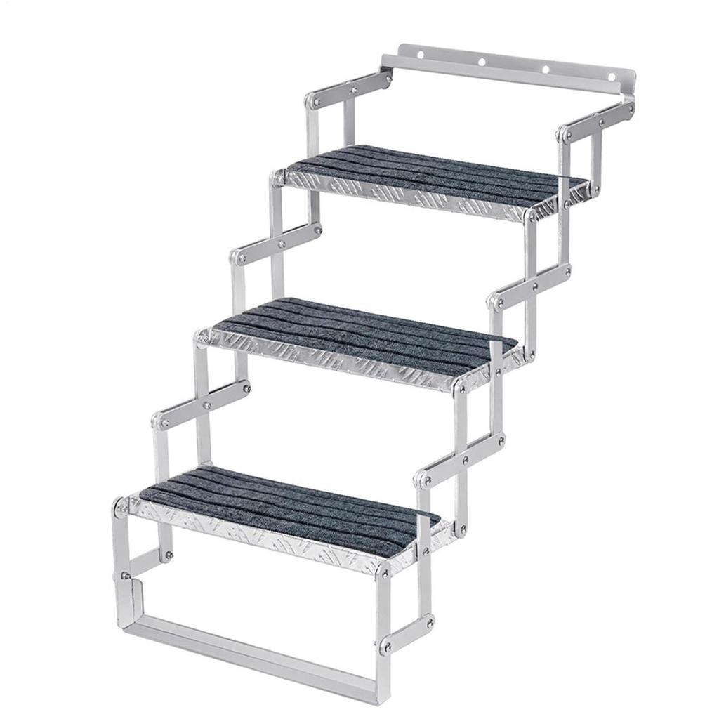 RV Step Cover 3 Pieces RV Steps Carpet For Outside Weatherproof Non-Slip Rug For Winter Outdoor Deck Campers Trailers Travel