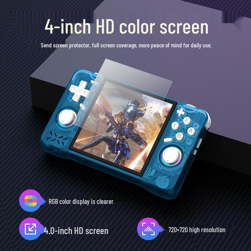 Introducing the XF40H Handheld: 4-inch screen, built-in WiFi, and vibration feature for online gaming.