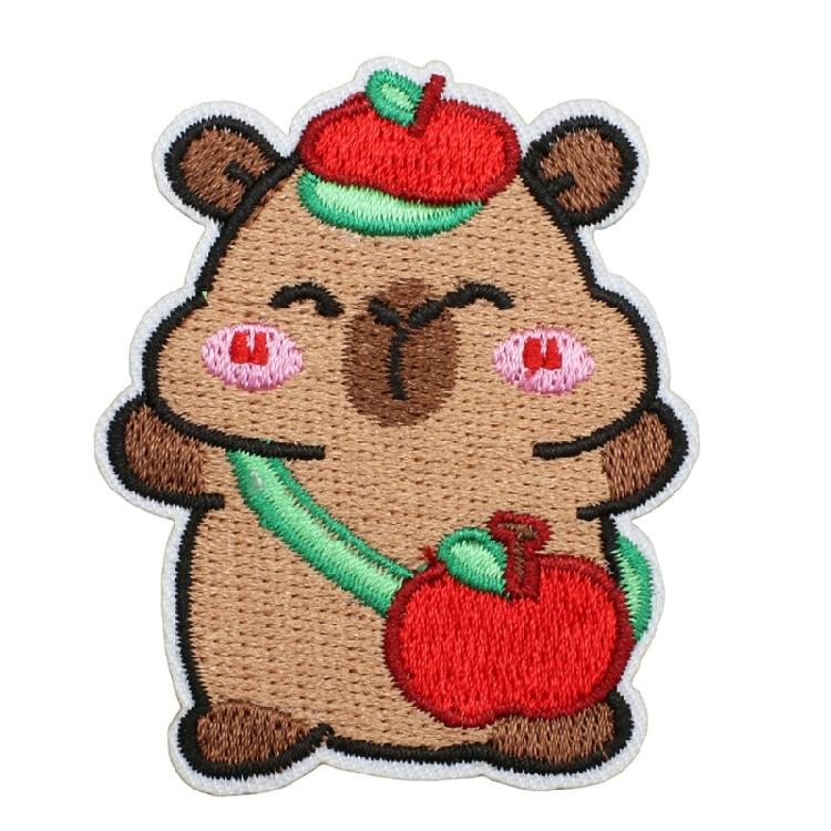 16 Pezzi Toppe Termoadesive con Disegno di Animali Cartoni Animati Ricamo Applicazione per Abbigliamento Bambini Zaini Cappelli Borse Decorazione Artigianale