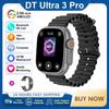 2025New DT Ultra 3 Pro Google Map NFC SmartWatch 32G Memory Music Video NFC Bluetooth Call Waterproof SmartWatch