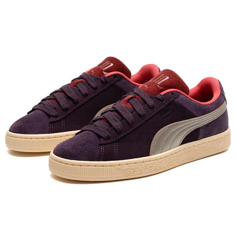 Puma Play Loud Suede Unisex Midnight Plum Chamomile 398190-01