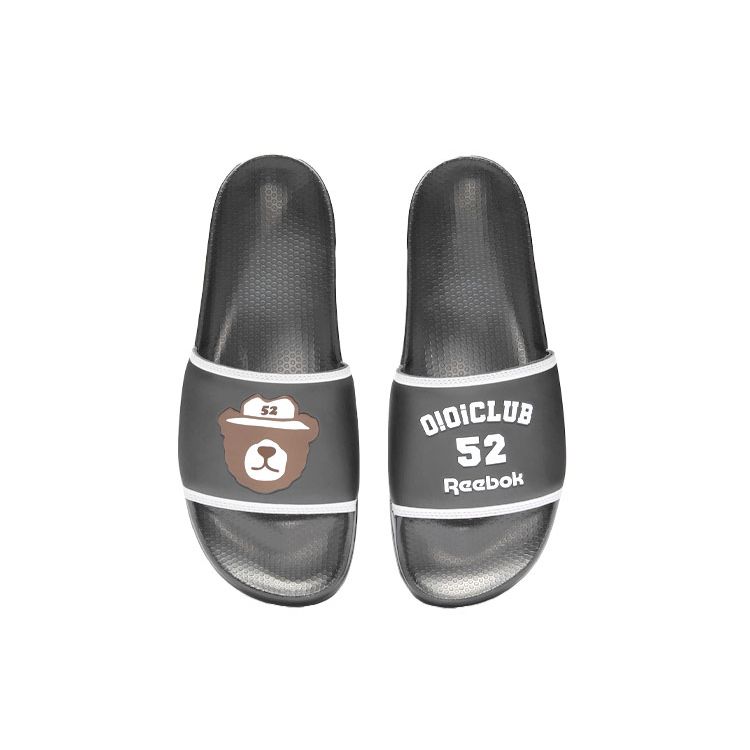 OIOI X Reebok Classic Slide Black White Unisex Sneakers Core-Black Footwear-White Bru-Brown GZ8777