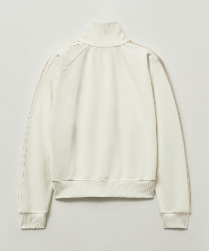Satur Lawton All Day Track Zip-Up Jacket White
