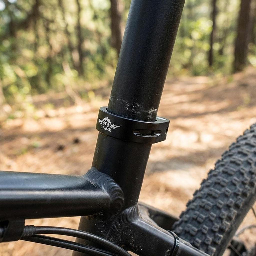 Bicycle Seat Clamp, Rust-resistant, Premium Locking Clip for Alloy Tube