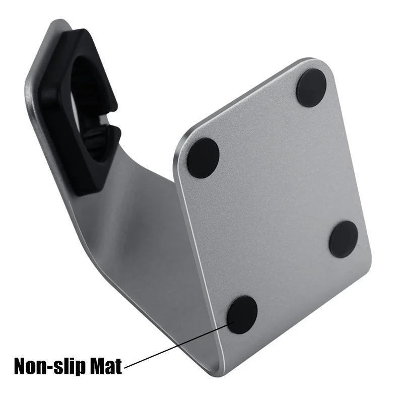 1 suport din metal din aluminiu pentru încărcare pentru ceas