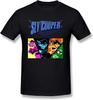 Sly Cooper Game Logo Graphic Tee Printed T Shirt Fashion Shirt for Men